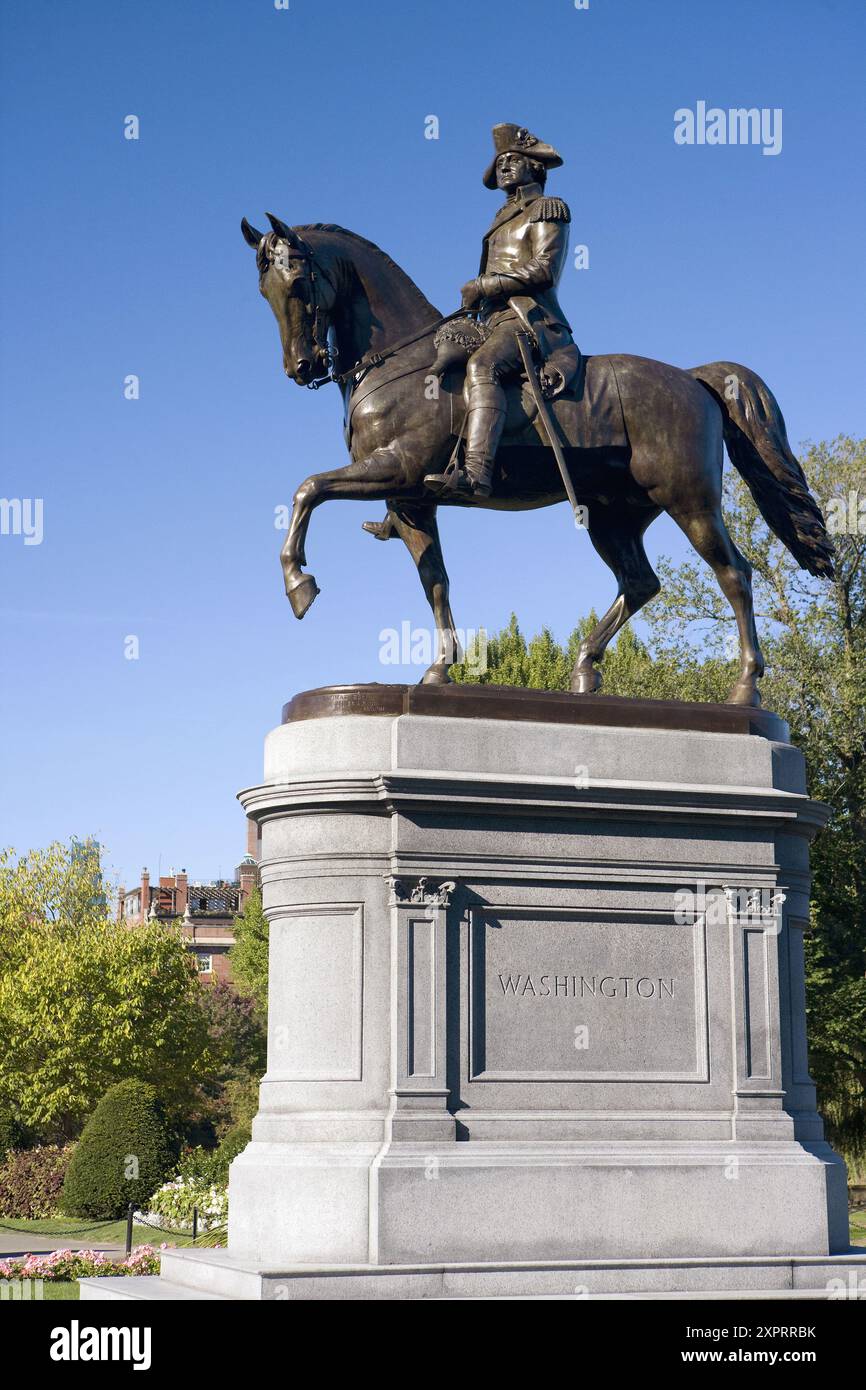 George Washington Monument, Boston, Massachusetts, USA Stockfoto