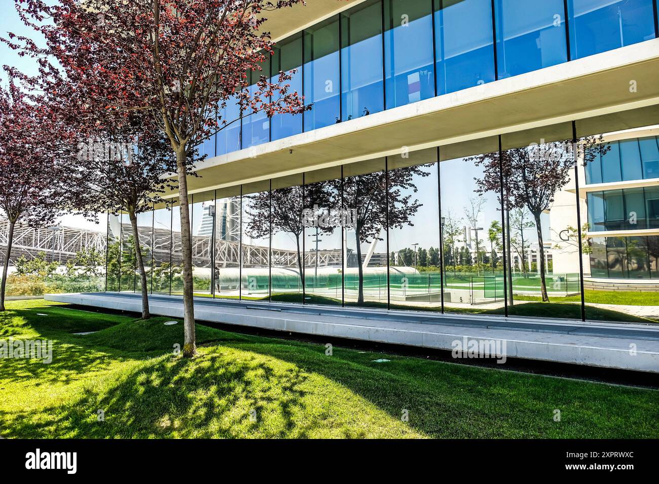 Campus von Lissabon Gerichtshofs in Lissabon, Portugal, Europa. Stockfoto