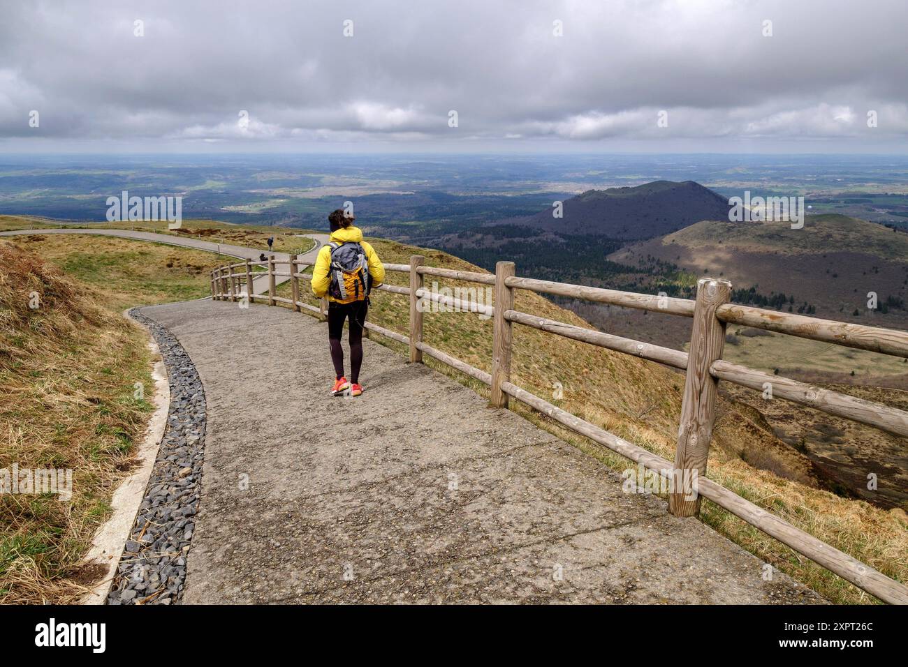 Parque Natural Regional de los volcanes, Auvernia, Frankreich, Westeuropa. Stockfoto