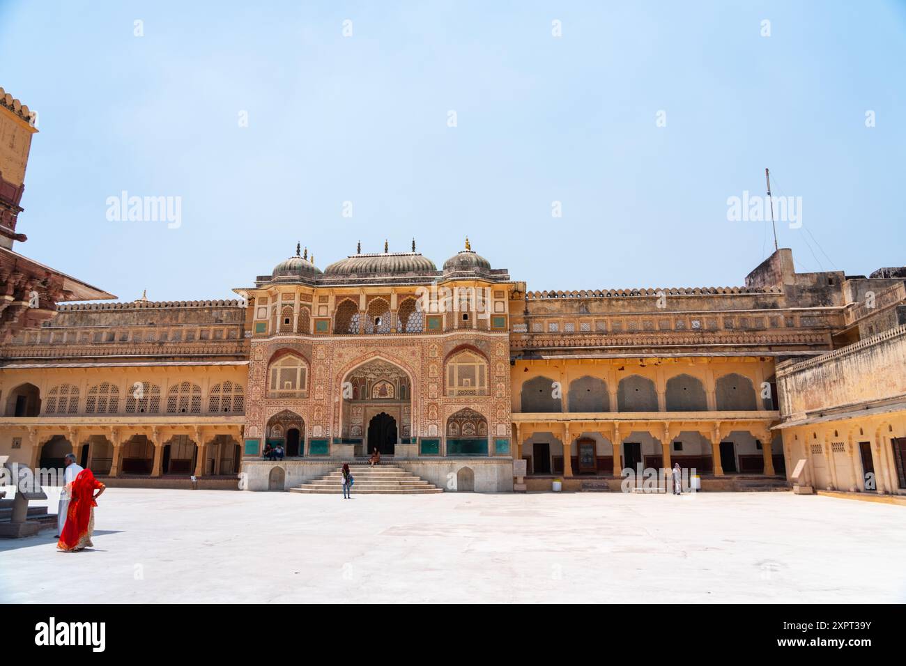 Amber Fort Rajasthan, Indien Stockfoto