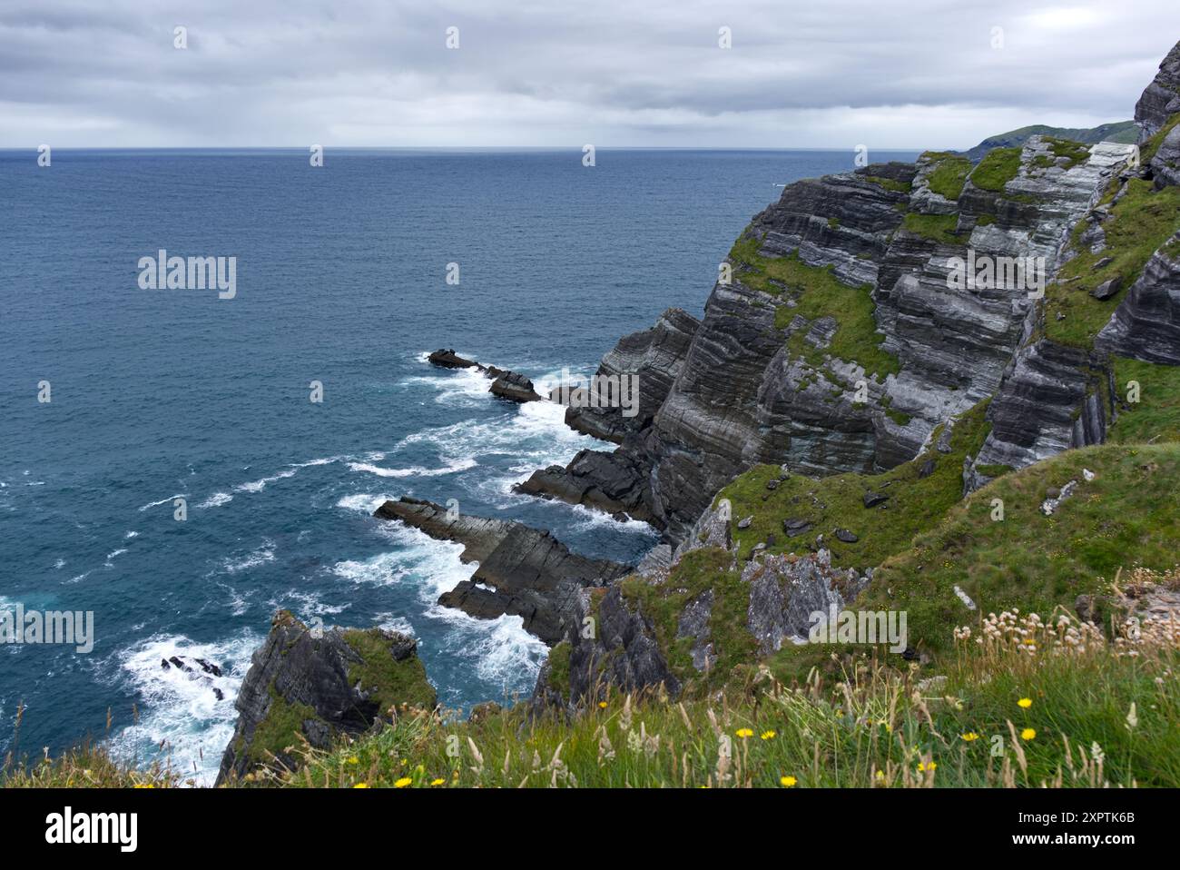 Ring of Kerry, Irland - Cliffs of Kerry Stockfoto