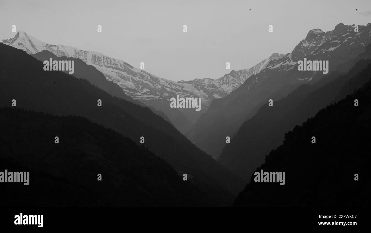 Bergfotografie Stockfoto