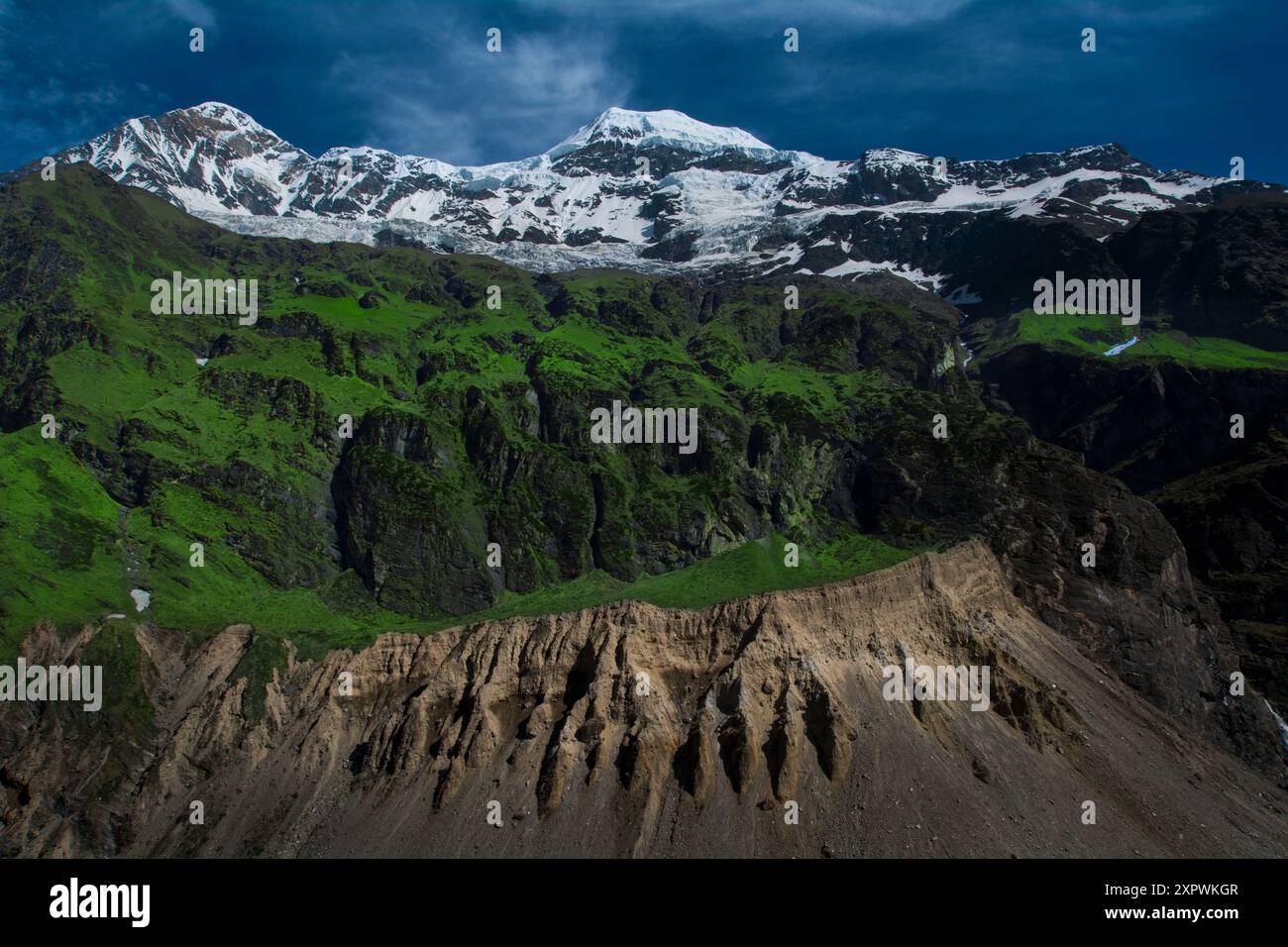 Bergfotografie Stockfoto