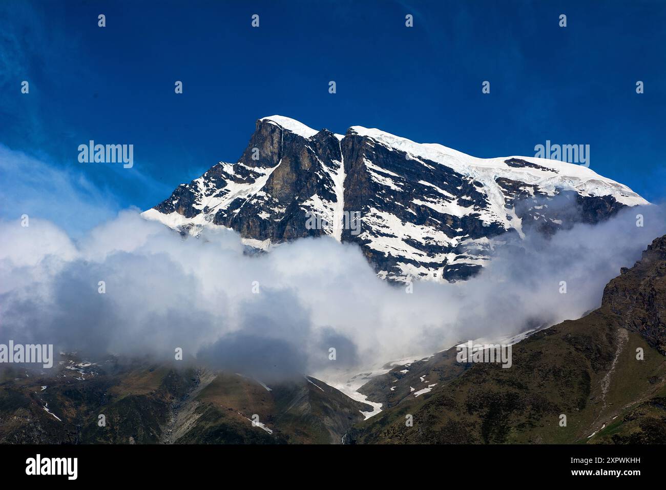 Bergfotografie Stockfoto