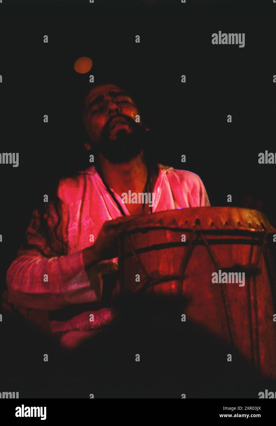 Jazz fest Berlin, Philharmonie, 1986, Antonio Zepeda, mexikanischer Musiker Stockfoto