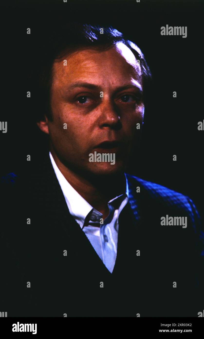 Jazz fest Berlin, Philharmonie, 1986, Jazzpianist Leonid Chizhik Piano solo Stockfoto