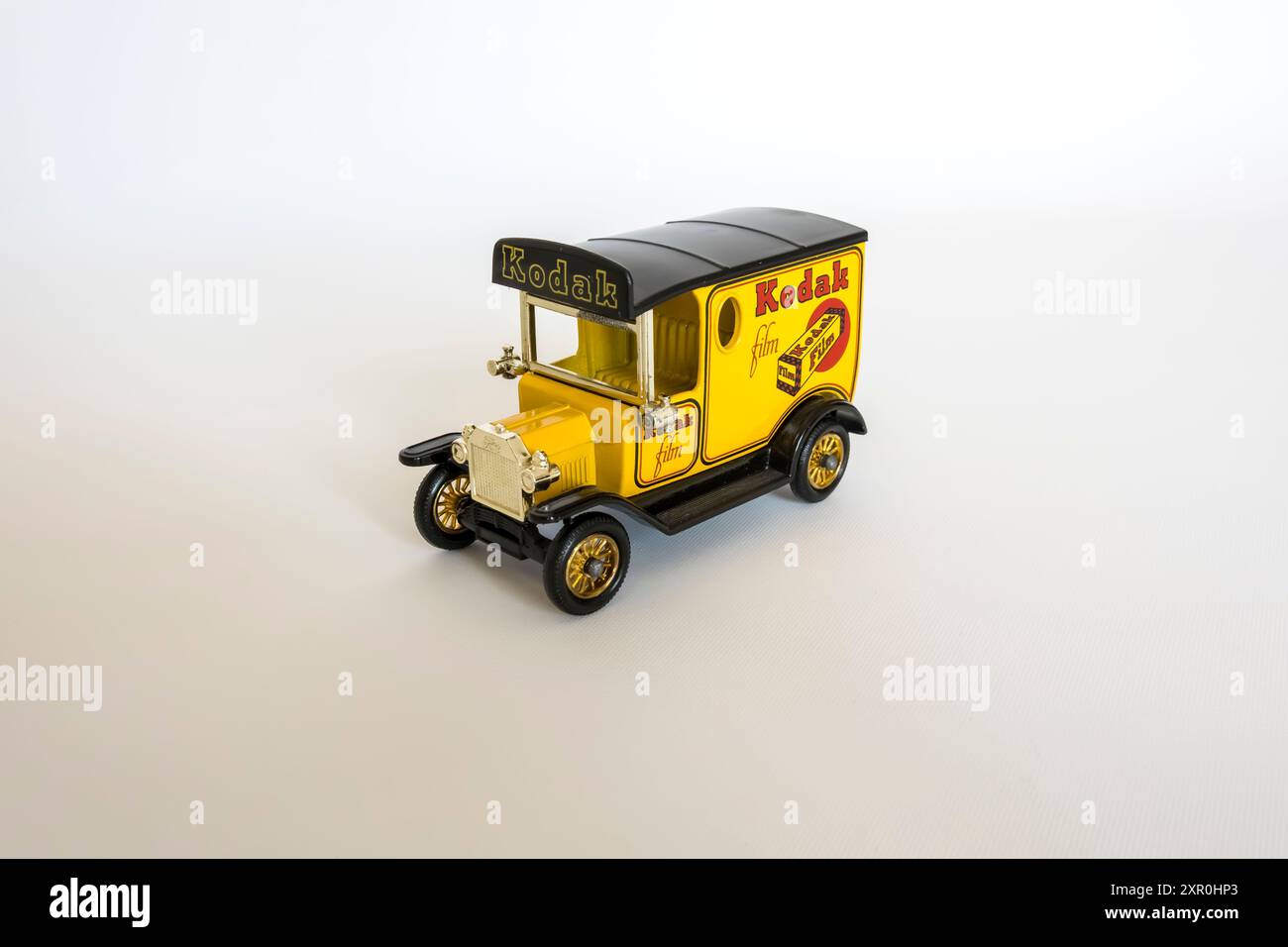 Sammler Model T Ford Van Werbung Kodak Film Stockfoto