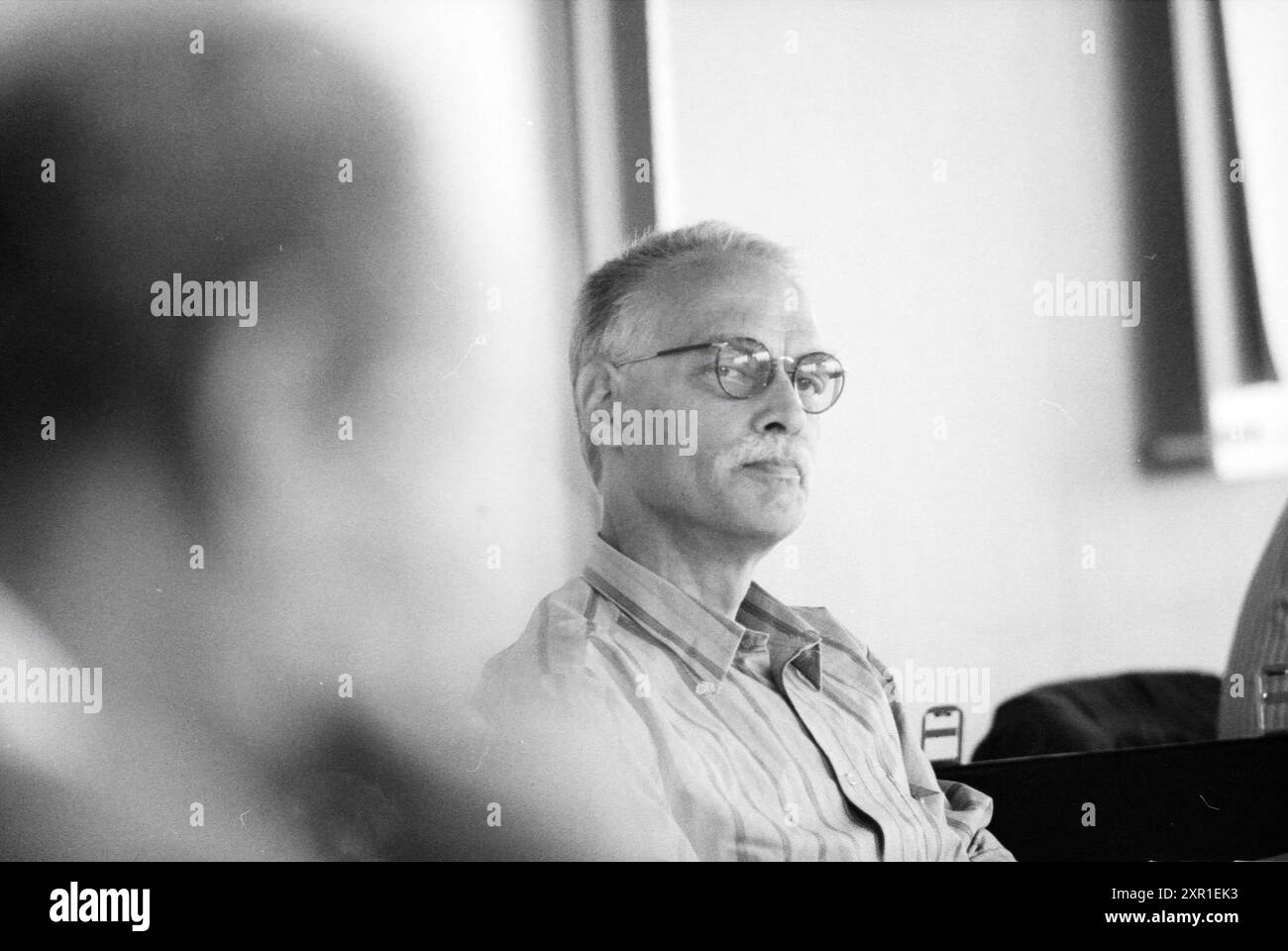 C.O.R. FNV Meeting, 00-00-1990, Whizgle Dutch News: Historical Images Tailored for the Future. Erkunden Sie die Vergangenheit der Niederlande mit modernen Perspektiven durch Bilder von niederländischen Agenturen. Verbinden der Ereignisse von gestern mit den Erkenntnissen von morgen. Begeben Sie sich auf eine zeitlose Reise mit Geschichten, die unsere Zukunft prägen. Stockfoto