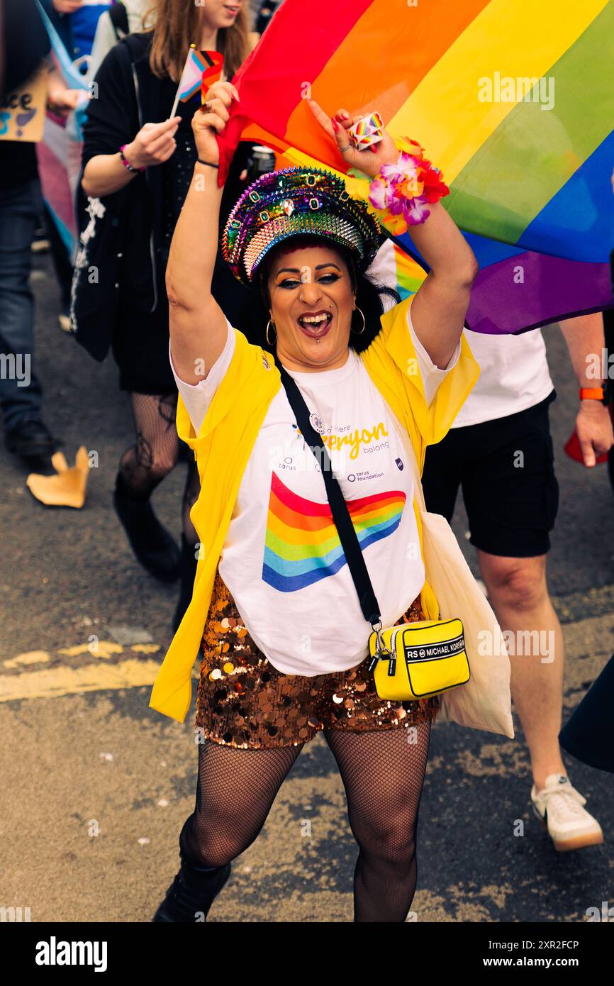Liverpool Pride 27. März 07/2024 Stockfoto