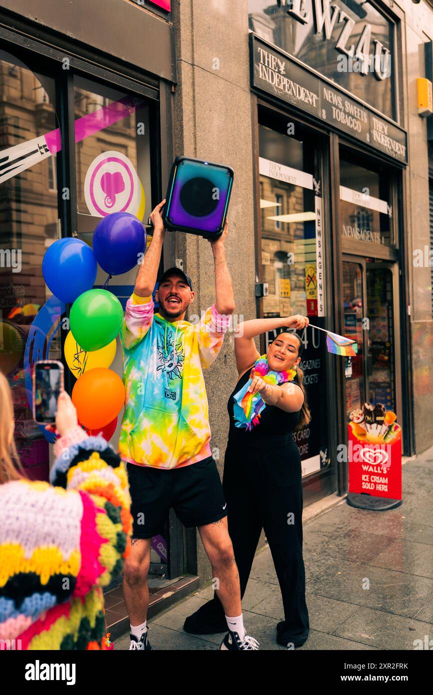 Liverpool Pride 27. März 07/2024 Stockfoto