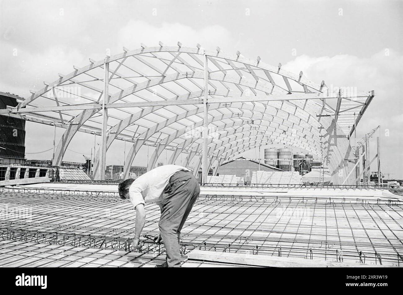 Gemüseauktion, Auktion, 11-07-1963, Whizgle Dutch News: Historical Images Tailored for the Future. Erkunden Sie die Vergangenheit der Niederlande mit modernen Perspektiven durch Bilder von niederländischen Agenturen. Verbinden der Ereignisse von gestern mit den Erkenntnissen von morgen. Begeben Sie sich auf eine zeitlose Reise mit Geschichten, die unsere Zukunft prägen. Stockfoto