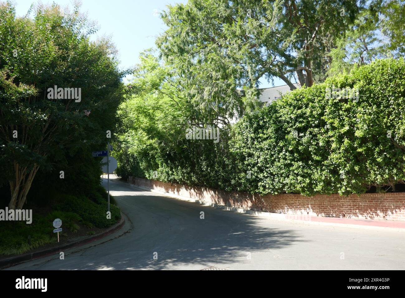 August 2024 Schauspieler Richard Gere ehemaliges Haus am 9222 Flicker Way in Hollywood Hills am 6. August 2024 in Los Angeles, Kalifornien, USA. Foto: Barry King/Alamy Stock Photo Stockfoto