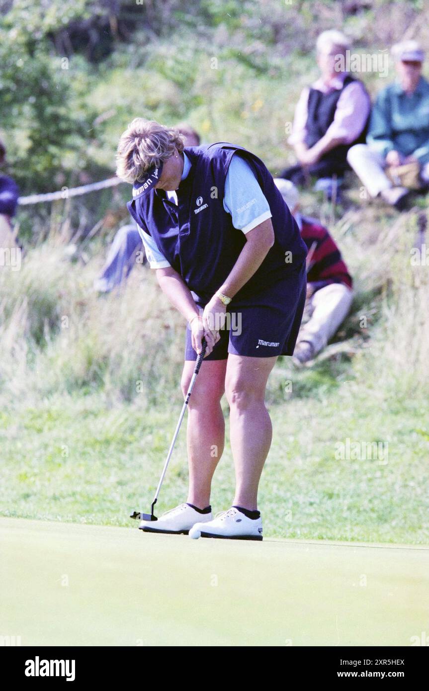 Ladies Dutch Open, Golf, 23-09-2000, Whizgle Dutch News: Historische Bilder für die Zukunft. Erkunden Sie die Vergangenheit der Niederlande mit modernen Perspektiven durch Bilder von niederländischen Agenturen. Verbinden der Ereignisse von gestern mit den Erkenntnissen von morgen. Begeben Sie sich auf eine zeitlose Reise mit Geschichten, die unsere Zukunft prägen. Stockfoto