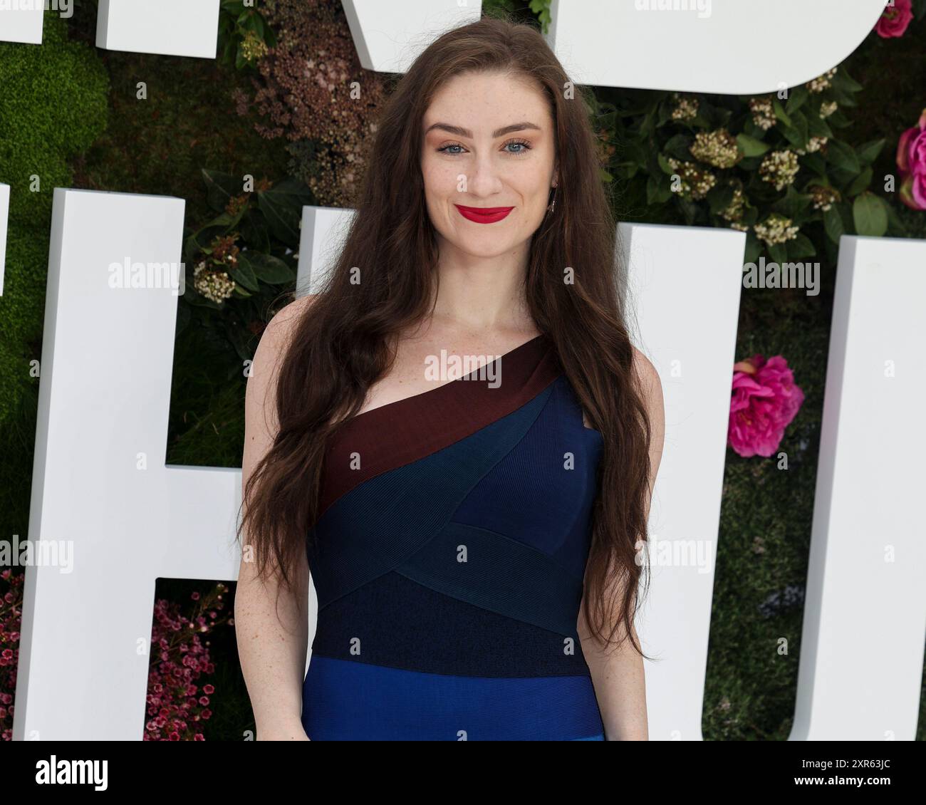 London, Großbritannien. August 2024. Amber Doig-Thorne nimmt an der UK-Gala-Screening von IT Ends With US im Odeon Luxe Teil. (Foto: Cat Morley/SOPA Images/SIPA USA) Credit: SIPA USA/Alamy Live News Stockfoto