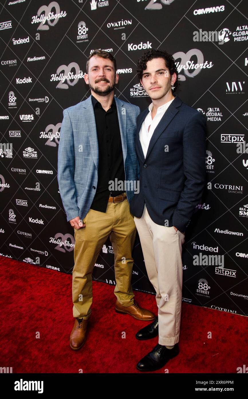 RED CARPET OPENING NIGHT 2024 HOLLYSHORTS FILM FESTIVAL 8-8-24 Stockfoto
