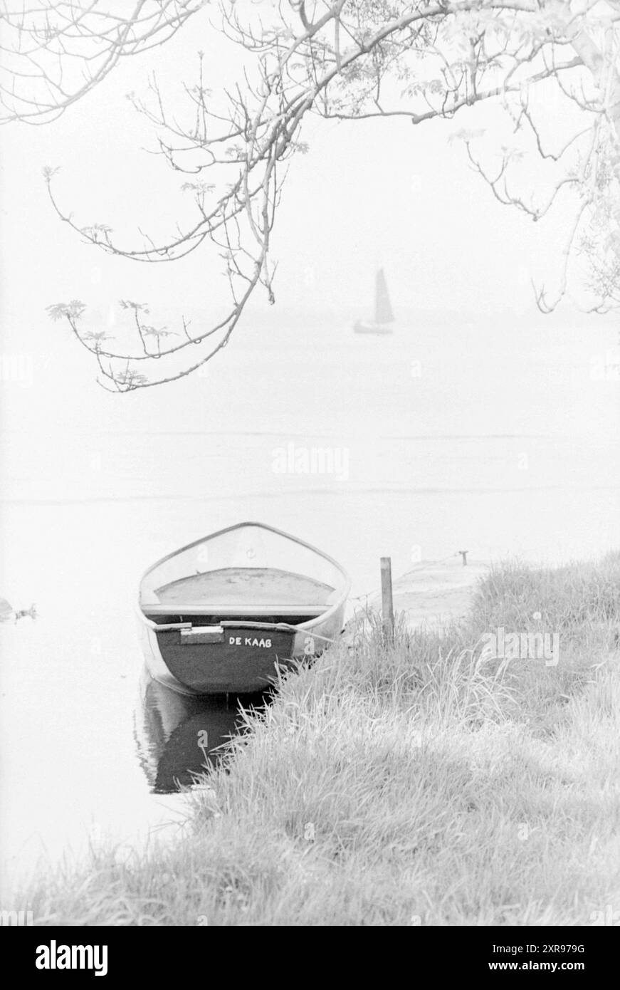 De Kaag: Bootsverleih Hoogebeek (+ Camping), Wassersport, Kaag, 22-05-1981, Whizgle Dutch News: Historische Bilder zugeschnitten auf die Zukunft. Erkunden Sie die Vergangenheit der Niederlande mit modernen Perspektiven durch Bilder von niederländischen Agenturen. Verbinden der Ereignisse von gestern mit den Erkenntnissen von morgen. Begeben Sie sich auf eine zeitlose Reise mit Geschichten, die unsere Zukunft prägen. Stockfoto