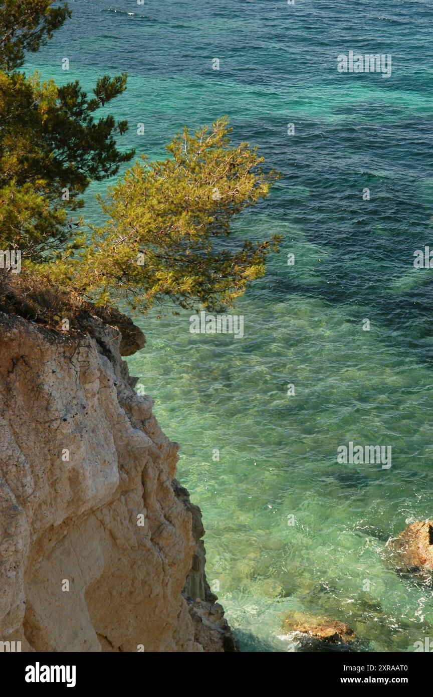 - Portoferraio (Insel Elba), Strand von Padulella... - Portoferraio (Isola d'Elba), spiaggia della Padulella Stockfoto