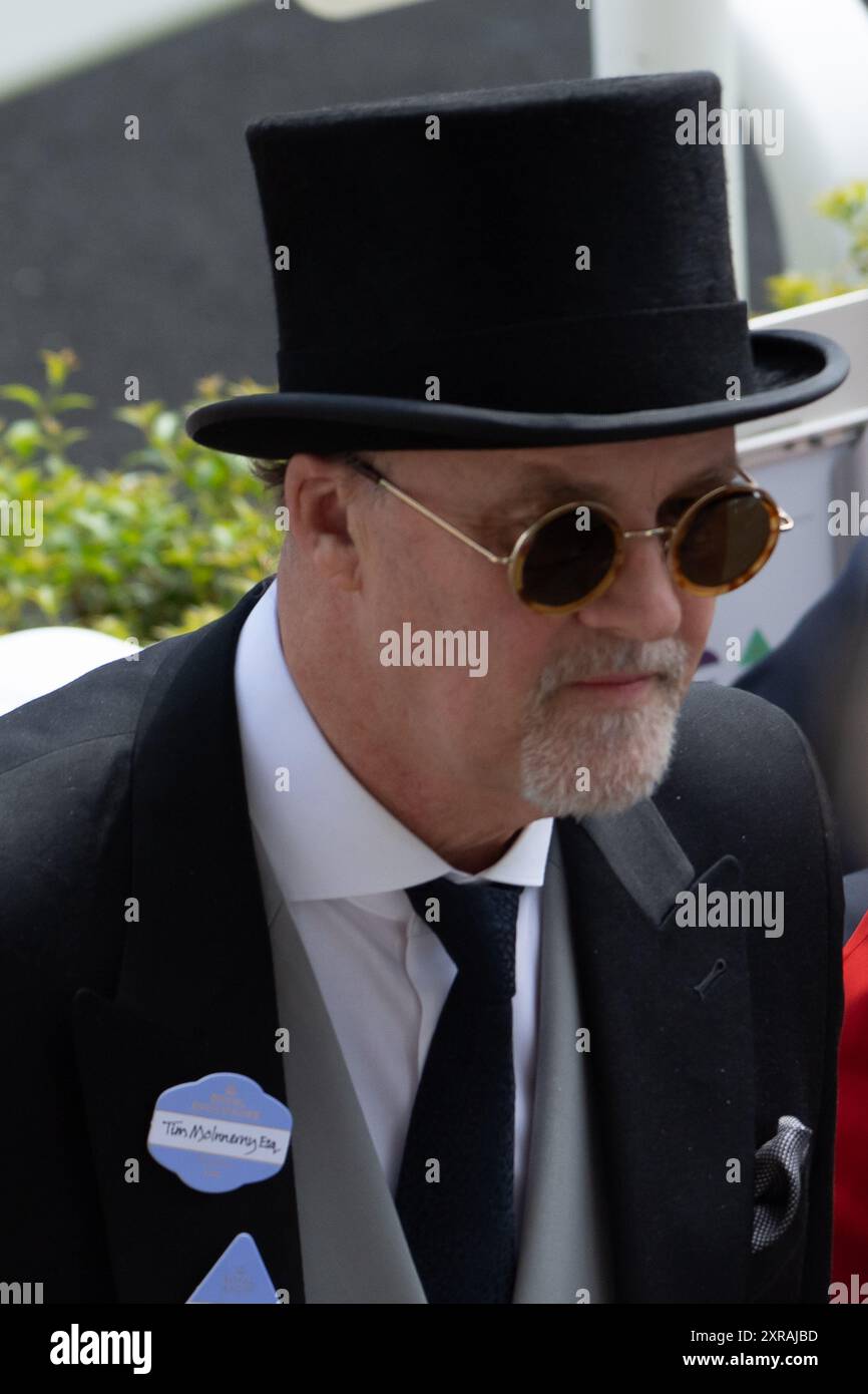 Ascot, Großbritannien. Juni 2024. Schauspieler Tim McInnerny im Royal Ascot am Ladies Day. Kredit: Maureen McLean/Alamy Stockfoto