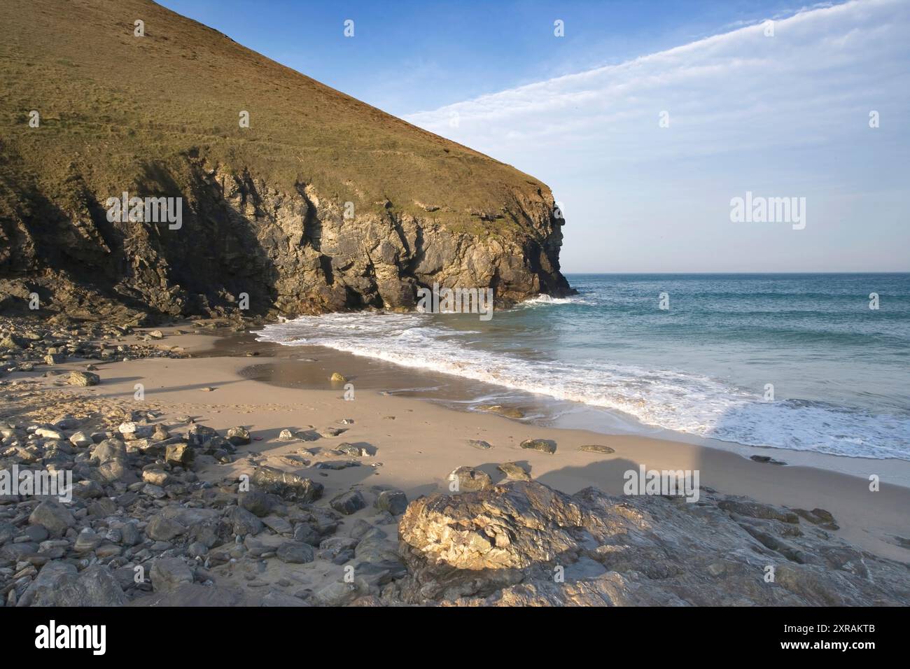 Kapelle Porth an der Nordküste von cornwall Stockfoto