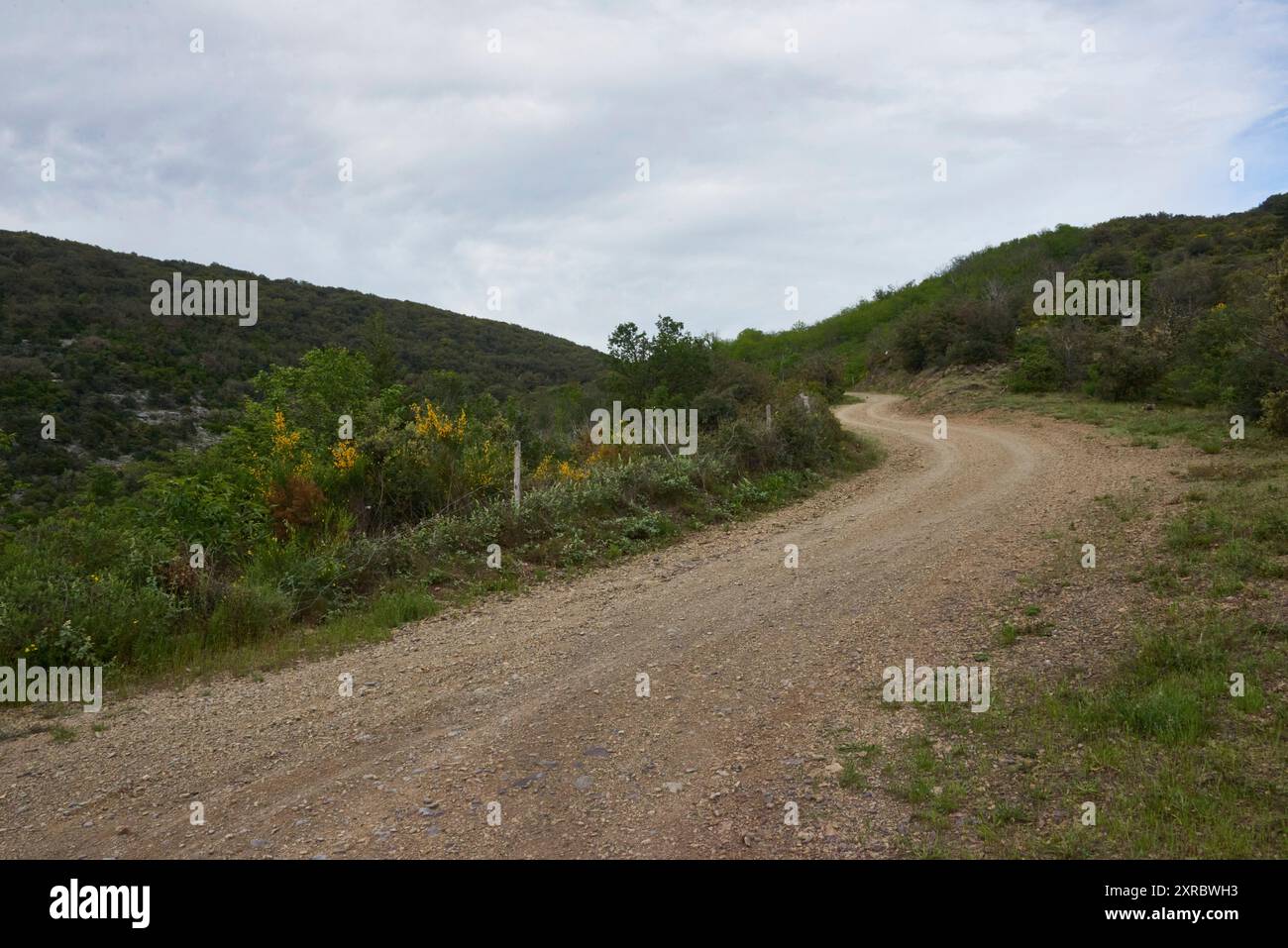 Abseits der Touristenpfade im Departement Herault, Frankreich Stockfoto