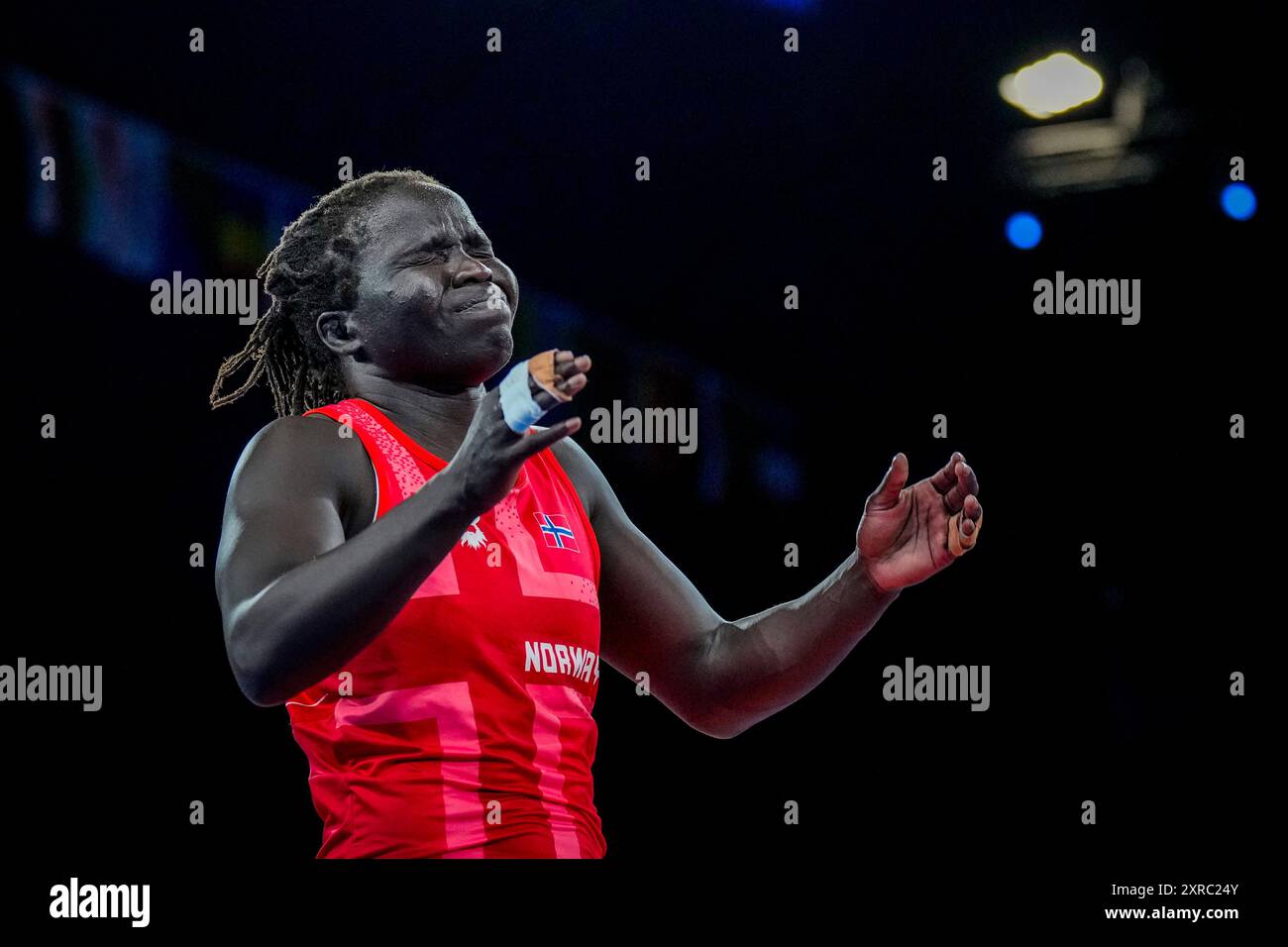 Paris, Frankreich 20240809. Grace Bullen aus Norwegen verlor das ...