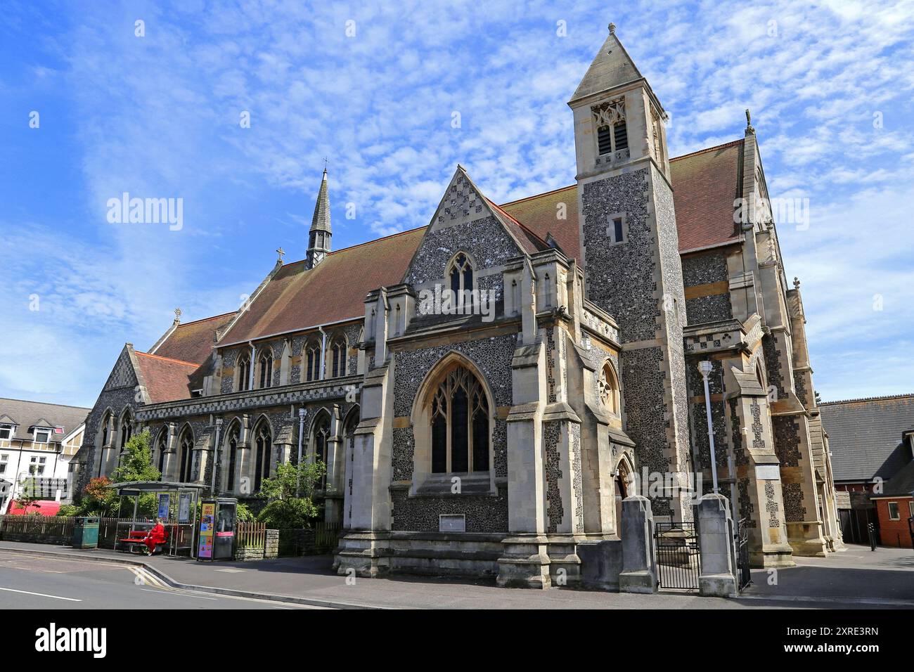 St. John's Evangelical Church, Boscombe, Bournemouth, Dorset, England, Großbritannien, Großbritannien, Großbritannien, Europa Stockfoto