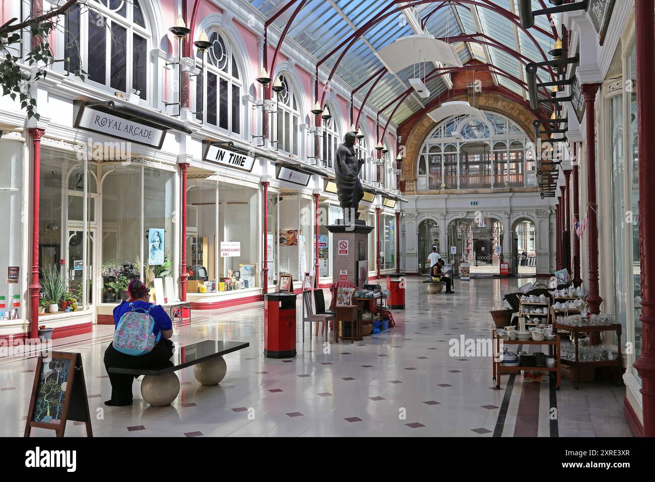 Royal Arcade, Palmerston Road, Boscombe, Bournemouth, Dorset, England, Großbritannien, Großbritannien, Europa Stockfoto