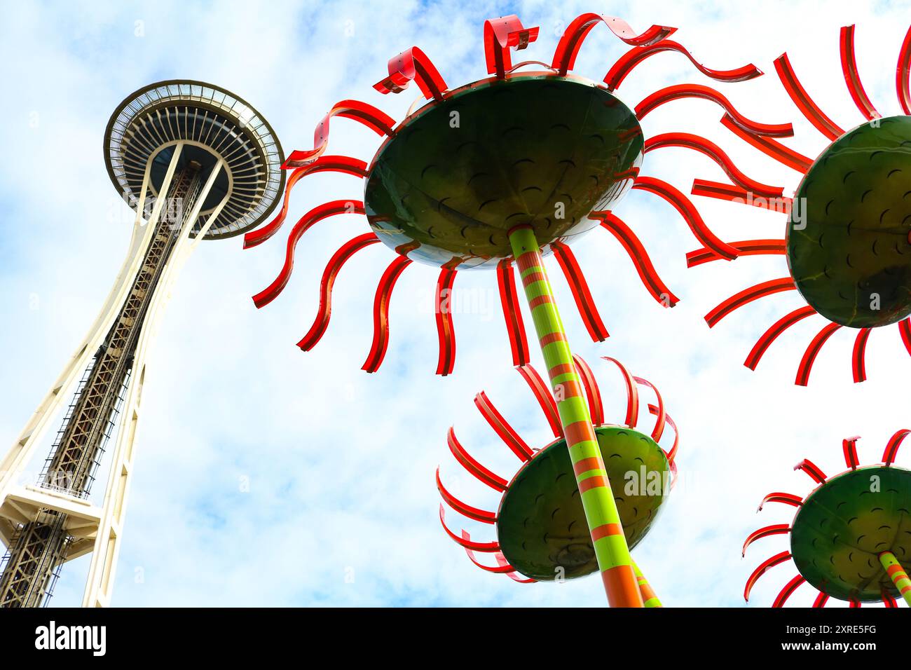Space Needle, Seattle Washington Stockfoto