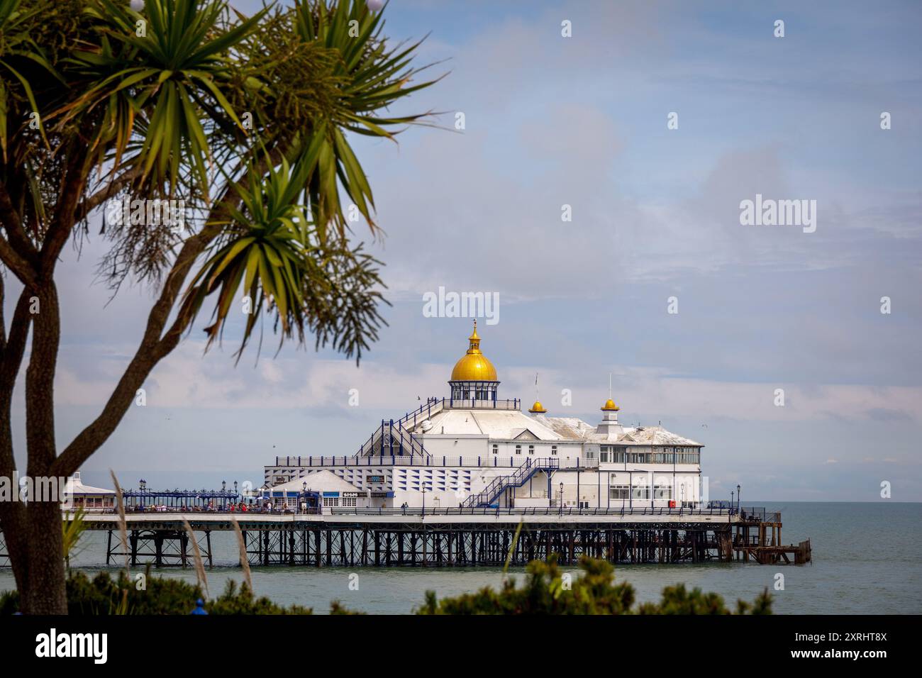 Der Pier von Eastbourne, Sussex Stockfoto