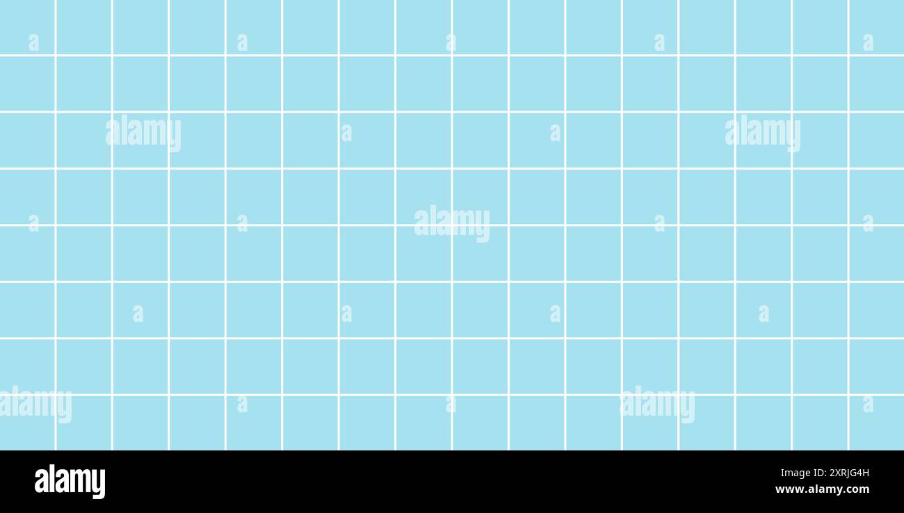 Wandfliesen Keramik verwendet einen architektonischen Hintergrund. Mosaikfliesen, Fußboden der Toilette und Pool in sanfter Pastellblau. Stock Vektor