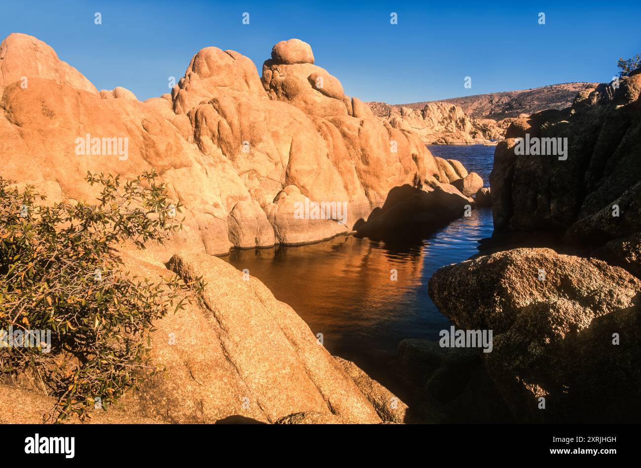 Der malerische Watson Lake in den Granite Dells von Prescott, Arizona. (USA) Stockfoto