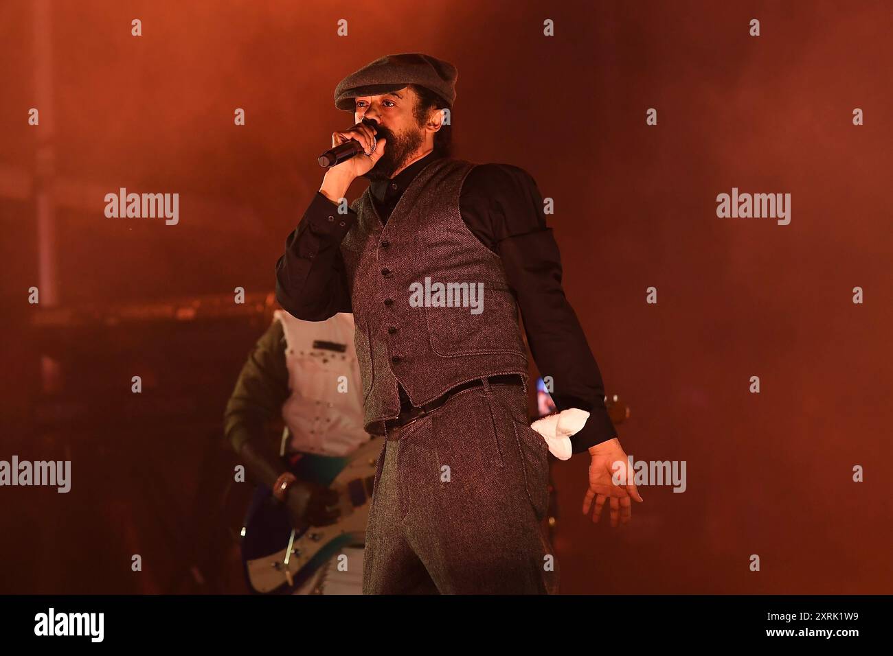 UK. August 2024. LONDON, ENGLAND - 10. AUGUST: Damien Marley tritt am 10. August 2024 im Crystal Palace Bowl auf. CAP/MAR © MAR/Capital Pictures Credit: Capital Pictures/Alamy Live News Stockfoto