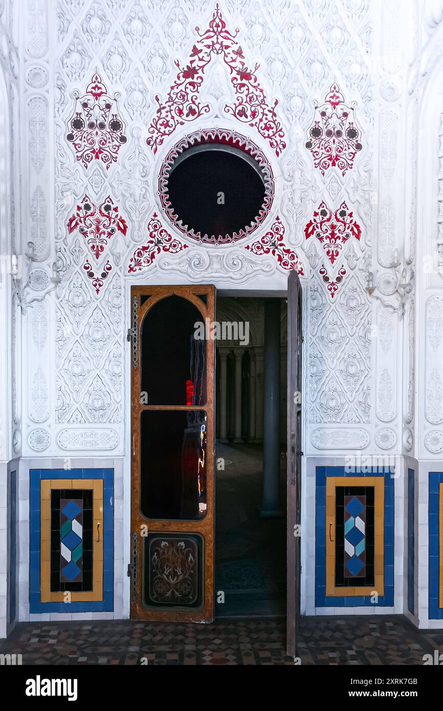 Schloss Sammezzano, Inneres. Nebenzimmer. Reggello, Toskana, Italien. Stockfoto