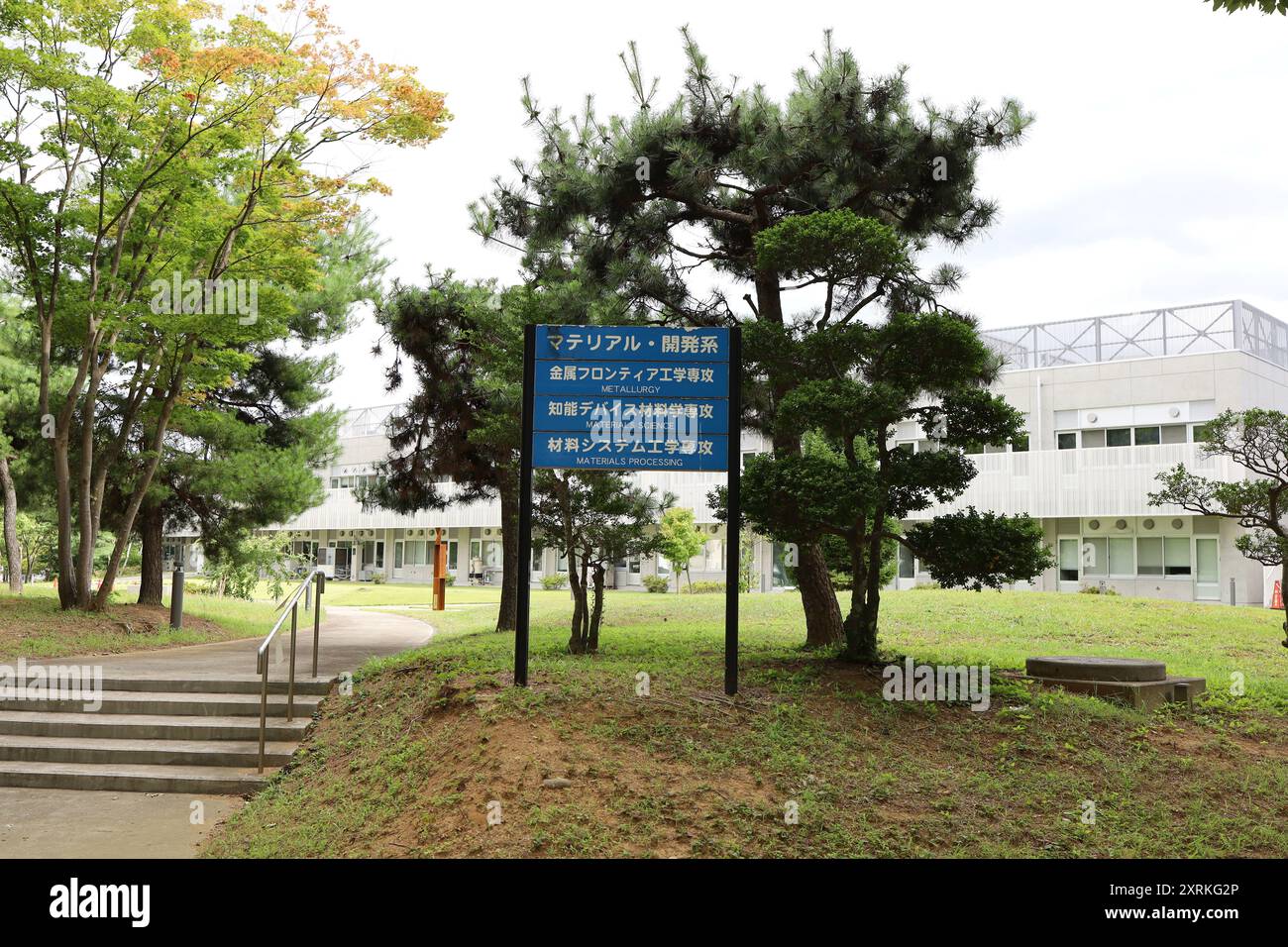 August 2024. Sendai, Präfektur Miyagi, Japan. Tohoku University Aobayama Campus. Stockfoto