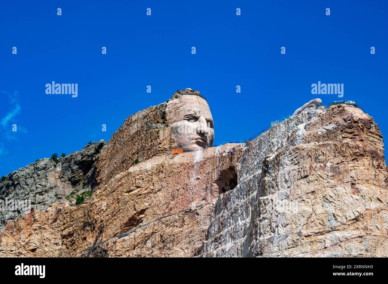 Crazy Horse Memorial South Dakota Stockfoto