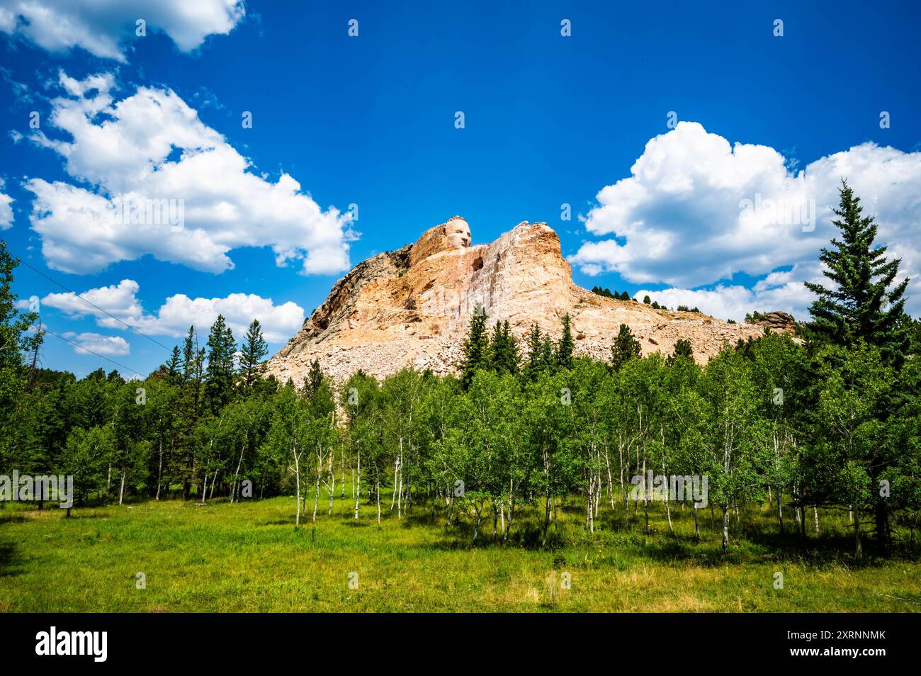 Crazy Horse Memorial South Dakota Stockfoto