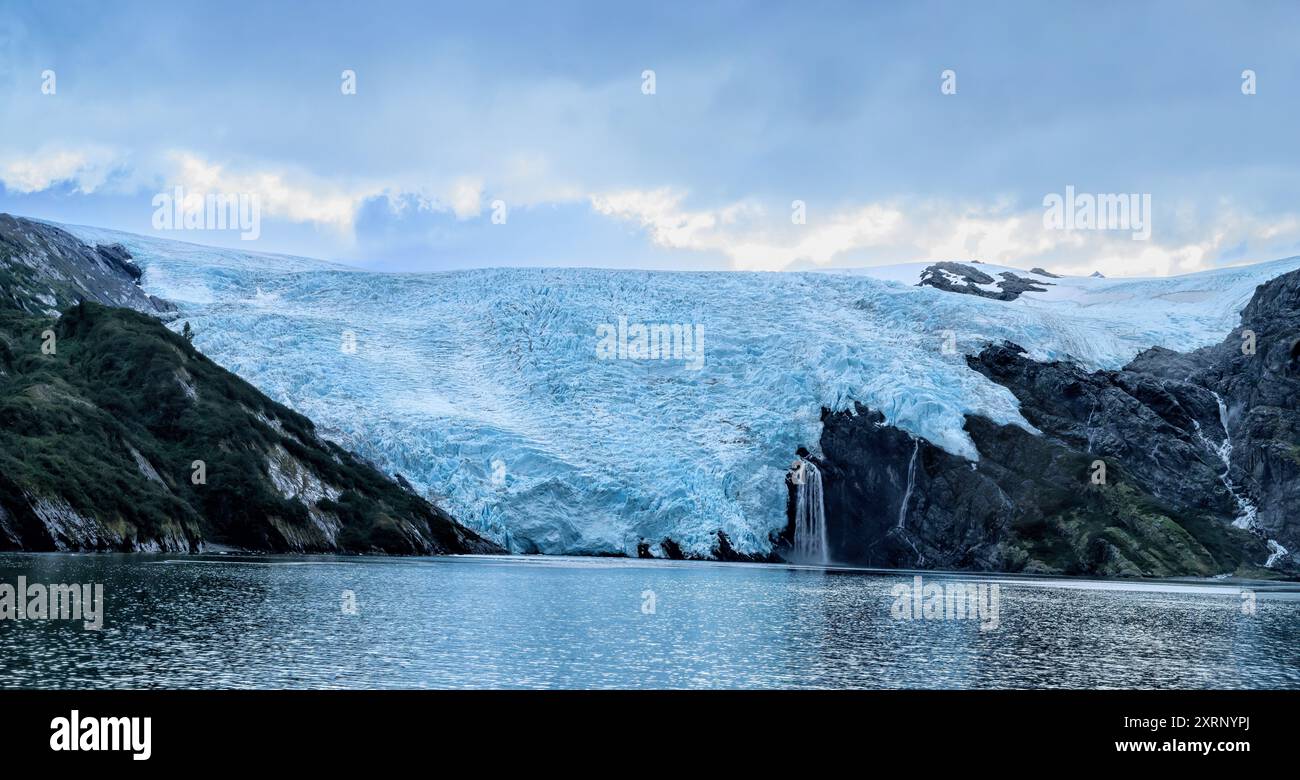 Blackstone Glacier - Prince William Sound, Alaska Stockfoto