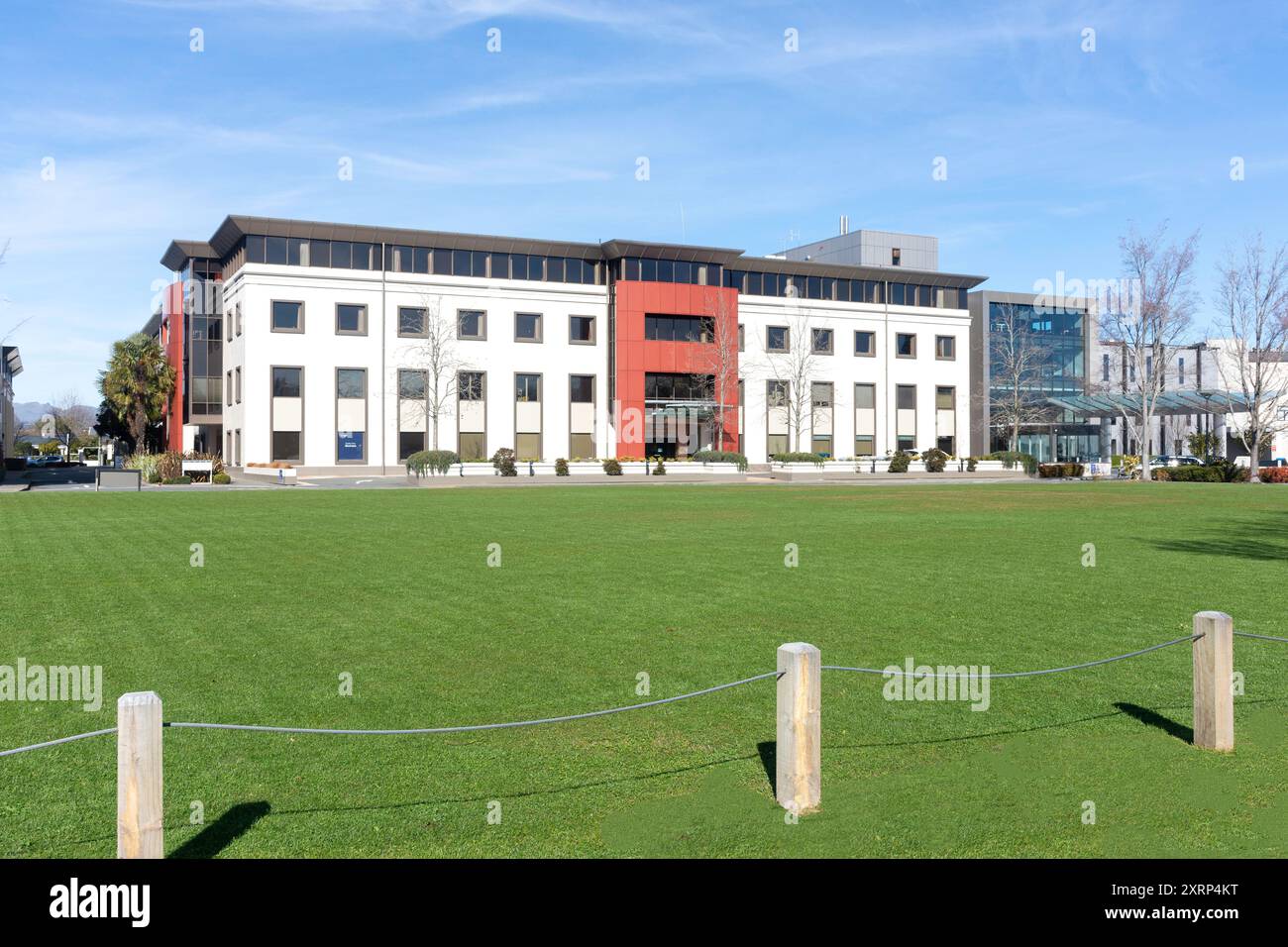 St. George's Hospital, Papanui Road, Strowan, Christchurch (Ōtautahi), Canterbury, Neuseeland Stockfoto