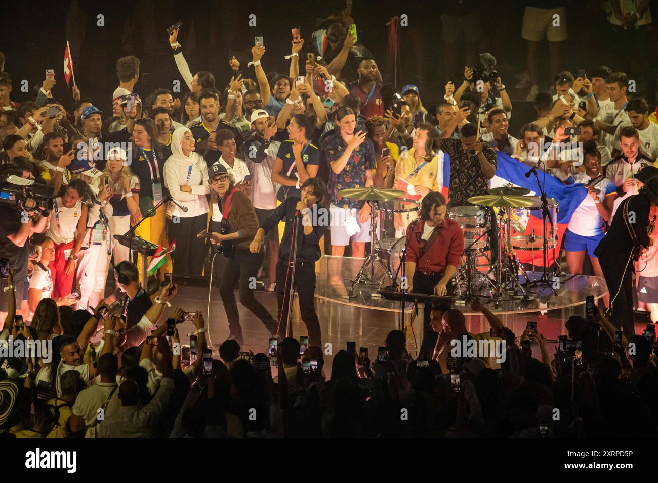 Saint Denis, Frankreich. August 2024. Ambiente, Illustration, Abschlusszeremonie während der Olympischen Spiele Paris 2024 am 11. August 2024 im Stade de France in Saint-Denis bei Paris, Frankreich - Foto Baptiste Autissier/Panorama/DPPI Media Credit: DPPI Media/Alamy Live News Stockfoto