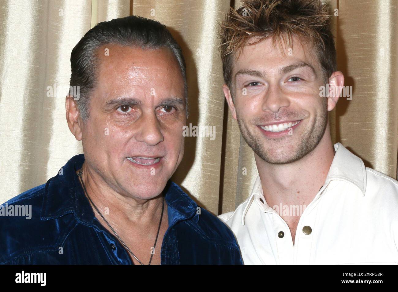 August 2024, Glendale, CA, USA: LOS ANGELES - 3. August: Maurice Bernard, Evan Hofer beim General Hospital Fan Club Event in den Embassy Suites am 3. August 2024 in Glendale, CA (Credit Image: © Kay Blake/ZUMA Press Wire) NUR ZUR REDAKTIONELLEN VERWENDUNG! Nicht für kommerzielle ZWECKE! Stockfoto