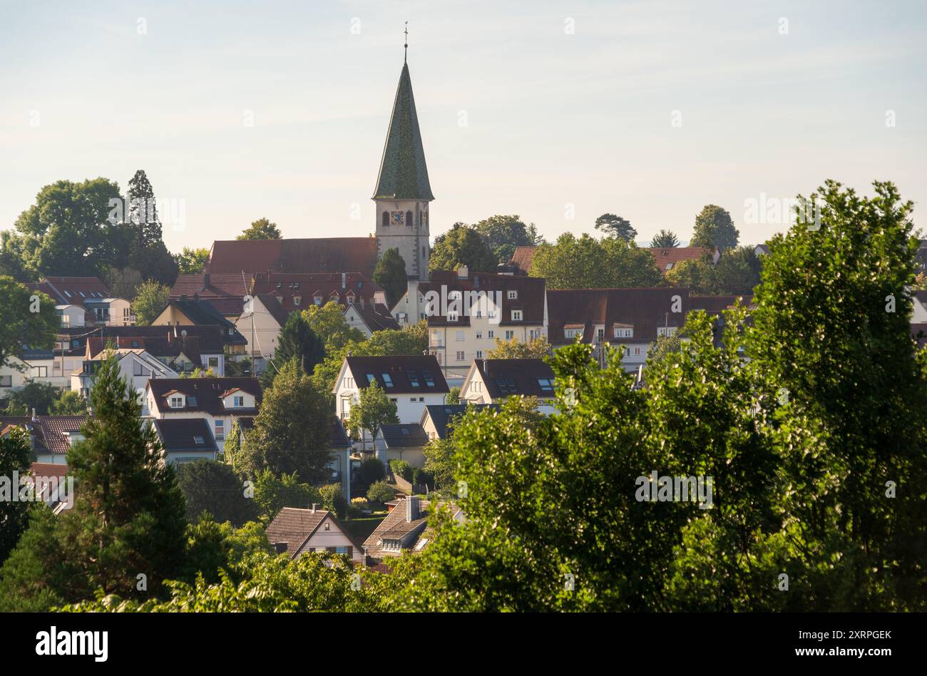 Der Exotische Garten auf dem Gelände der Universität Hohenheim Stuttgart, die Gärten, Deutschland Stockfoto