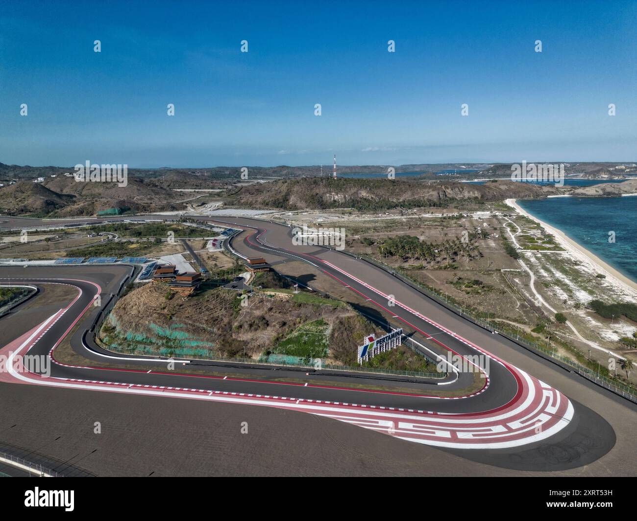 Pertamina Mandalika International Circuit, Lombok, Indonesien, Asien Stockfoto