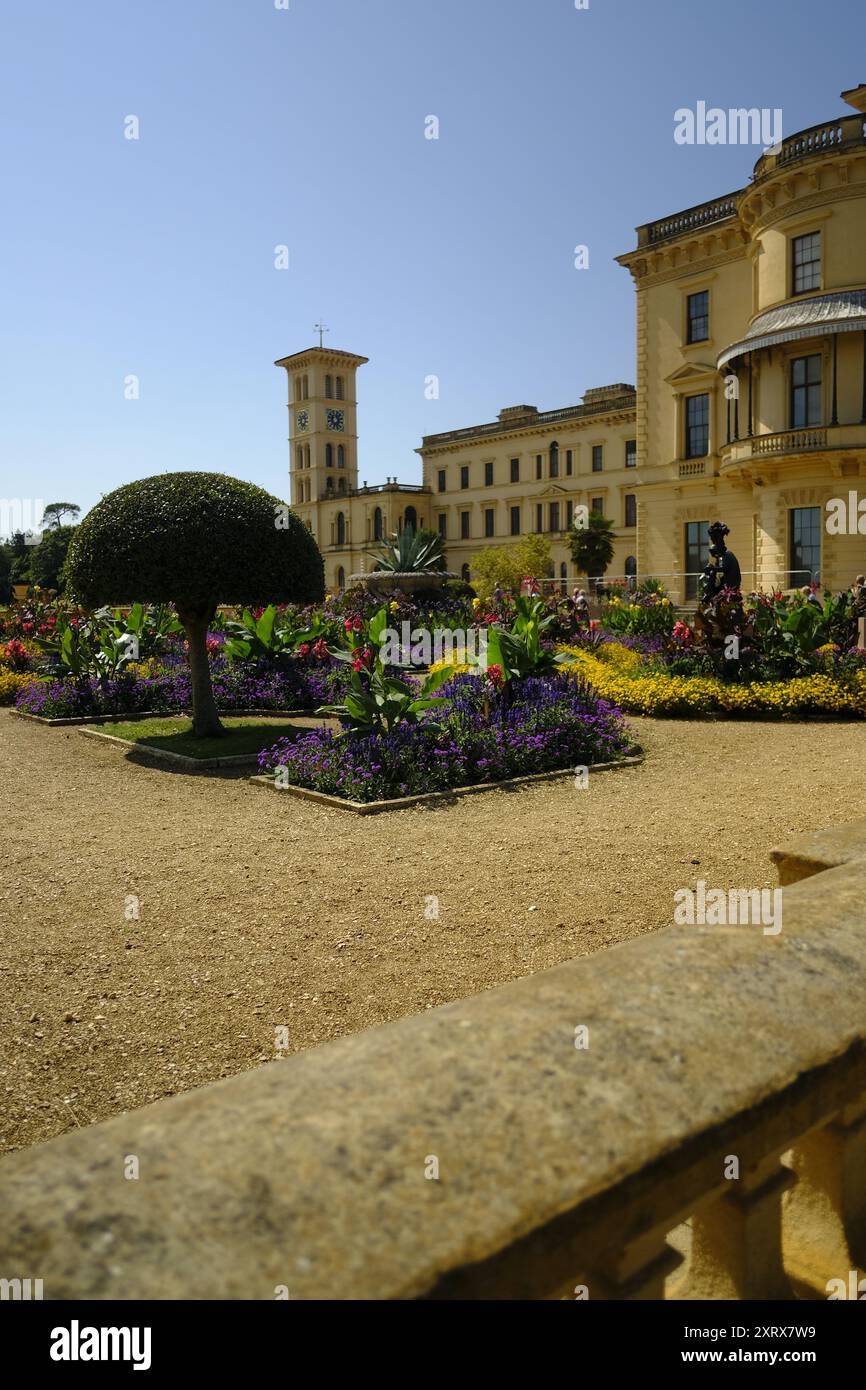 Osbourne House auf der Isle of Wight Stockfoto