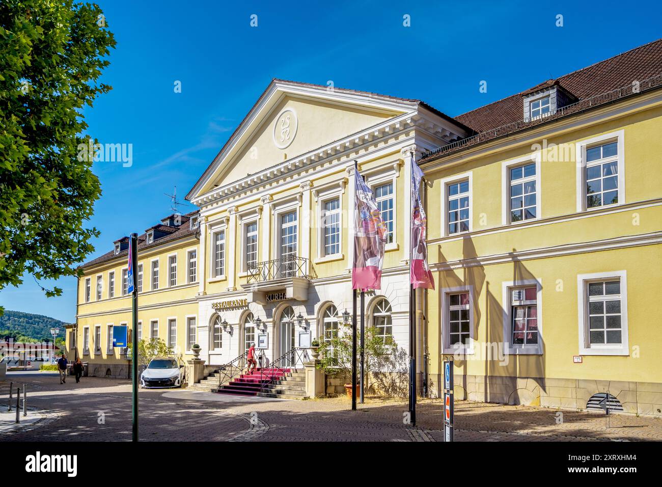 Altstadt von Bad Duerkheim, Deutschland Stockfoto