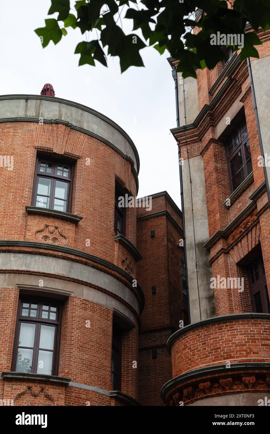 Historisches Gebäude an der Yuanmingyuan Road, Shanghai, China. Stockfoto
