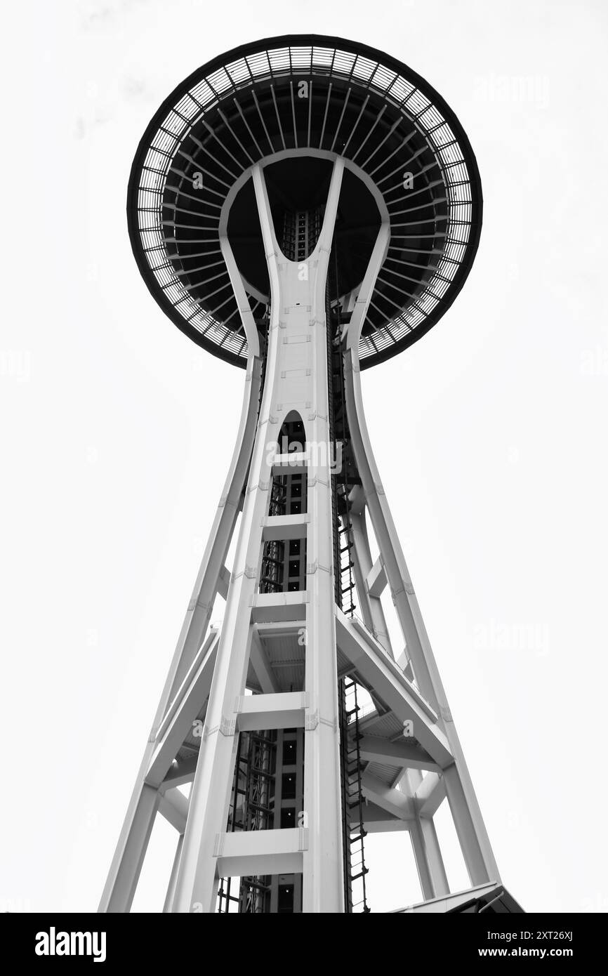 Space Needle in Seattle Washington Stockfoto