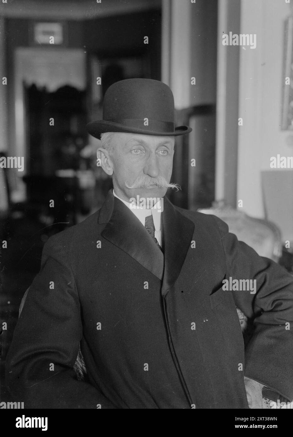 Admiral B.A. Fiske, zwischen 1915 und 1920. Zeigt Bradley Allen Fiske (1854–1942), einen US-Marineoffizier und technischen Innovator. Stockfoto