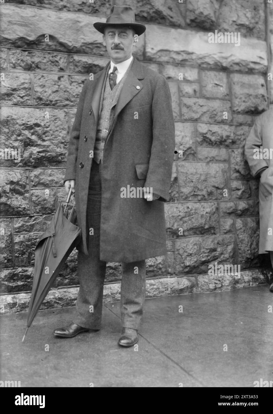 Henry Lewis Stimson, zwischen 1915 und 1920. Zeigt Henry Lewis Stimson (1867–1950), US-amerikanischer Staatsmann, Rechtsanwalt und Politiker der Republikanischen Partei. Stockfoto