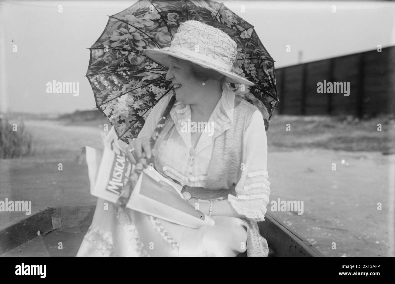 Marie Rappold, zwischen 1915 und 1920. Zeigt Marie Rappold, eine deutsch-amerikanische Sopranistin, die von 1905 bis 1920 an der Metropolitan Opera auftrat. Stockfoto