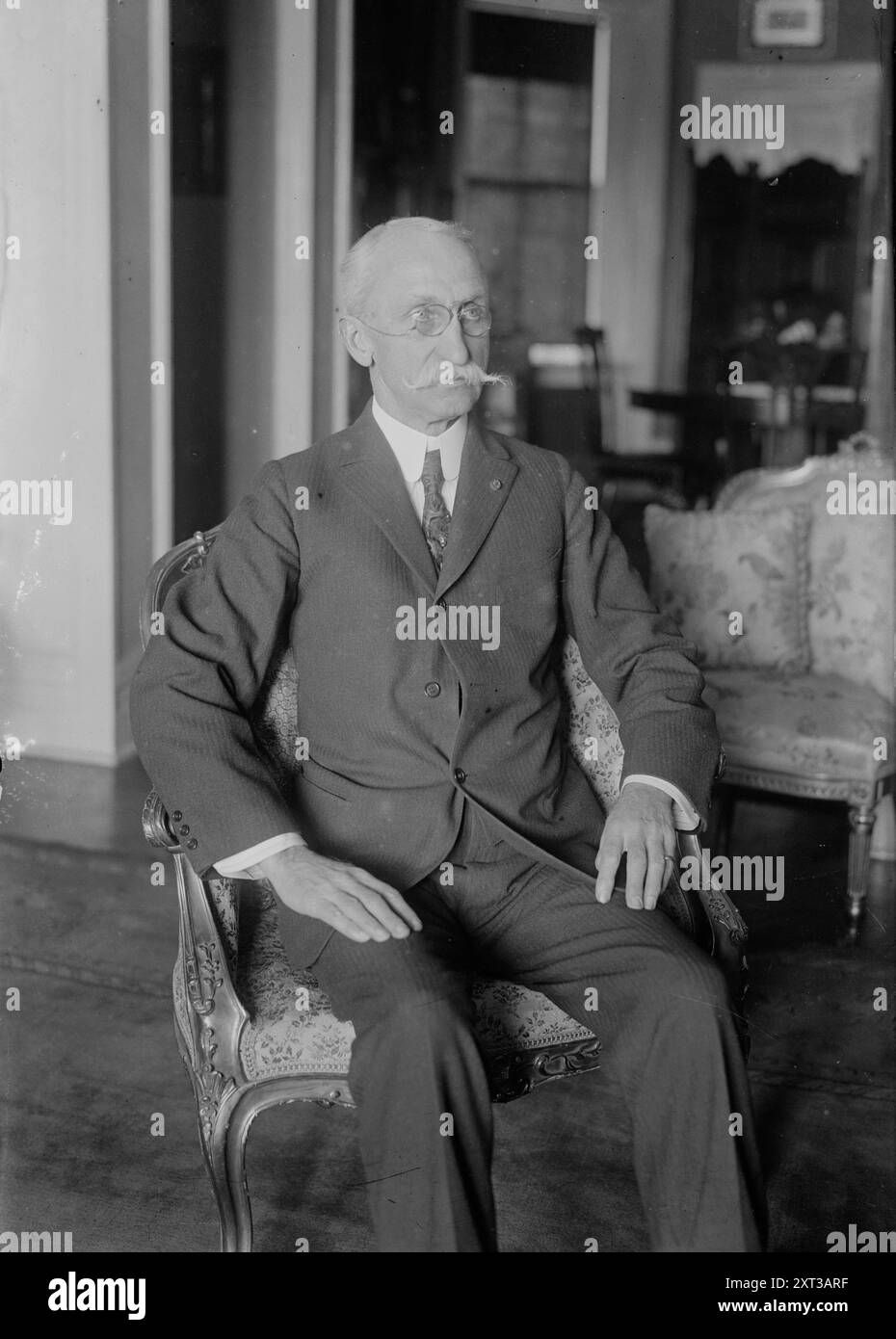 ADM. B.A. Fiske, zwischen 1915 und 1920. Zeigt Bradley Allen Fiske (1854–1942), einen US-Marineoffizier und technischen Innovator. Stockfoto
